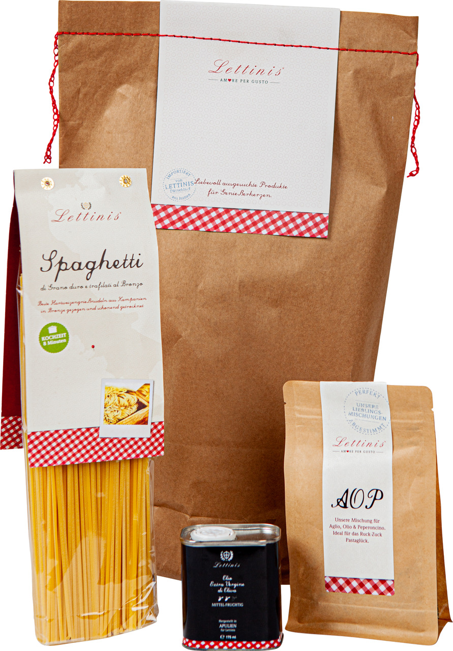Geschenk-Tüte Spaghetti AOP