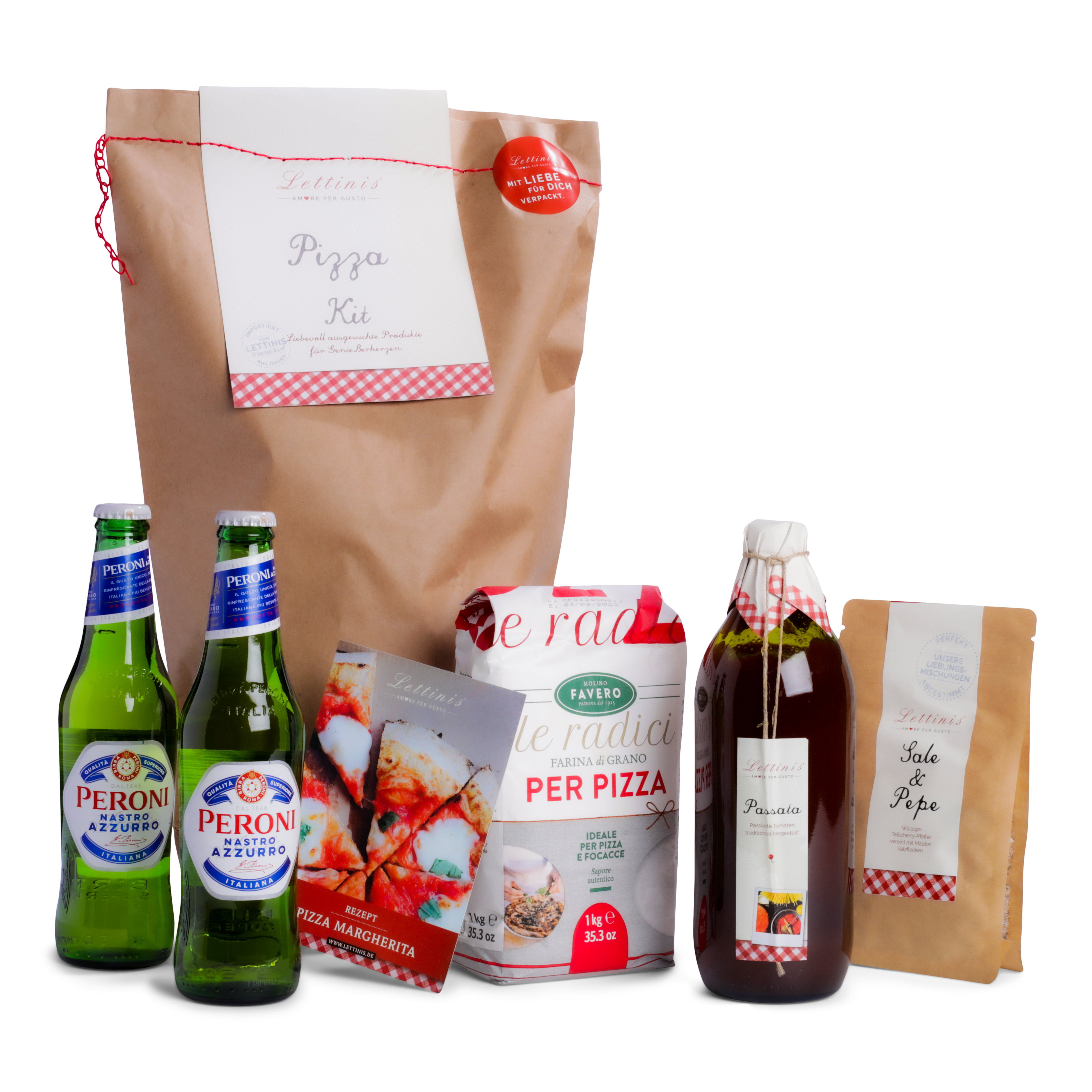 Geschenk-Tüte "Pizza-KIT"
