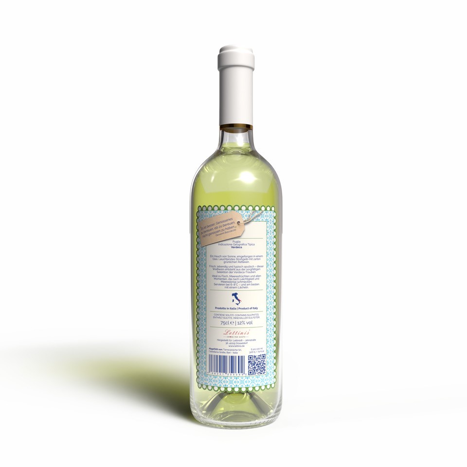 Lettinis "Amore per Puglia" Bianco