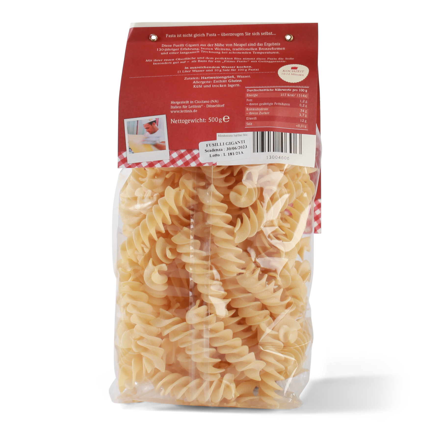 Lettinis Fusilli Giganti