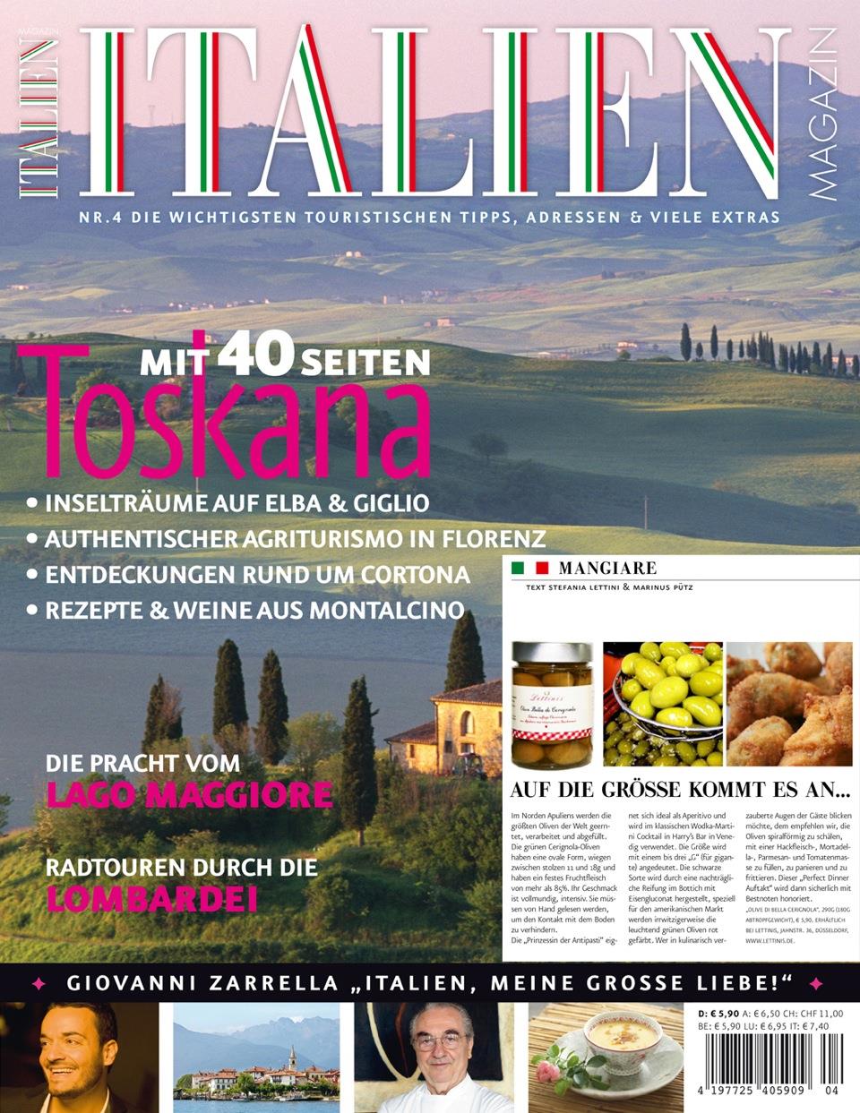 Lettinis Antipasti - Grüne Oliven Bella Cerignola