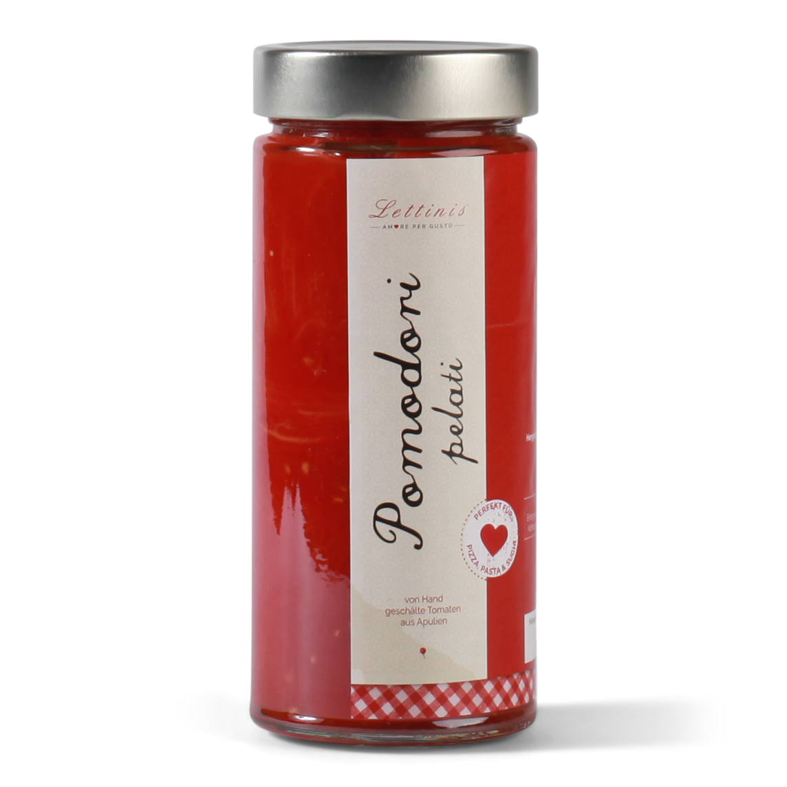 5+1 Aktion  Lettinis Pomodori Pelati - Handgeschälte Tomaten