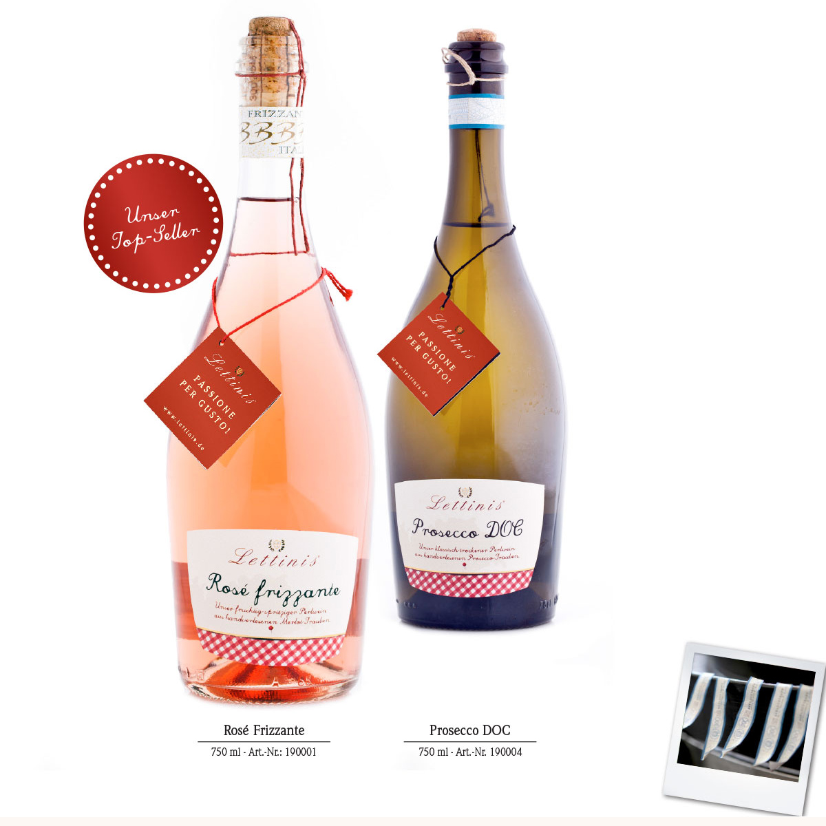 Lettinis Rosé Frizzante - Marca Trevigiana IGT