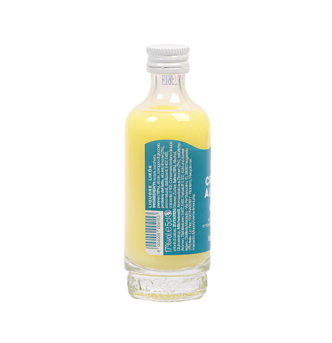 Crema Alpina Limone - Zitronencremelikör - Mignon