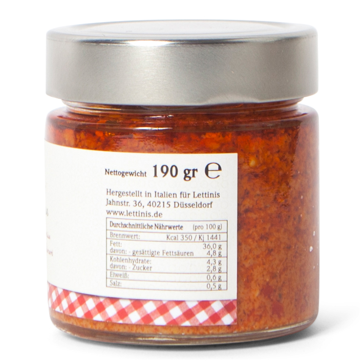 Lettinis Antipasti - Bomba Pugliese -  Gemuesepaté