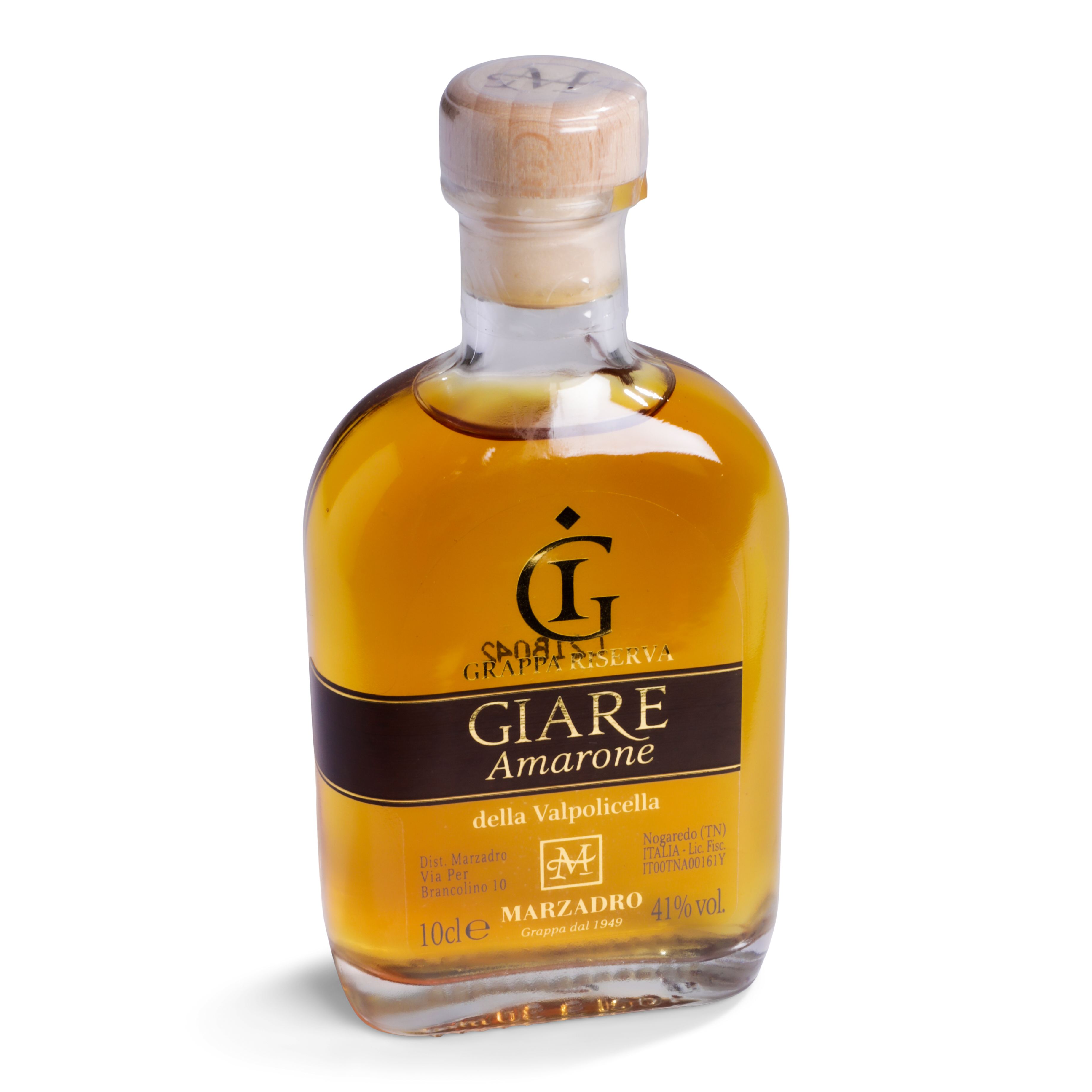 Grappa Giare - Grappa Affinata - Amarone Mini