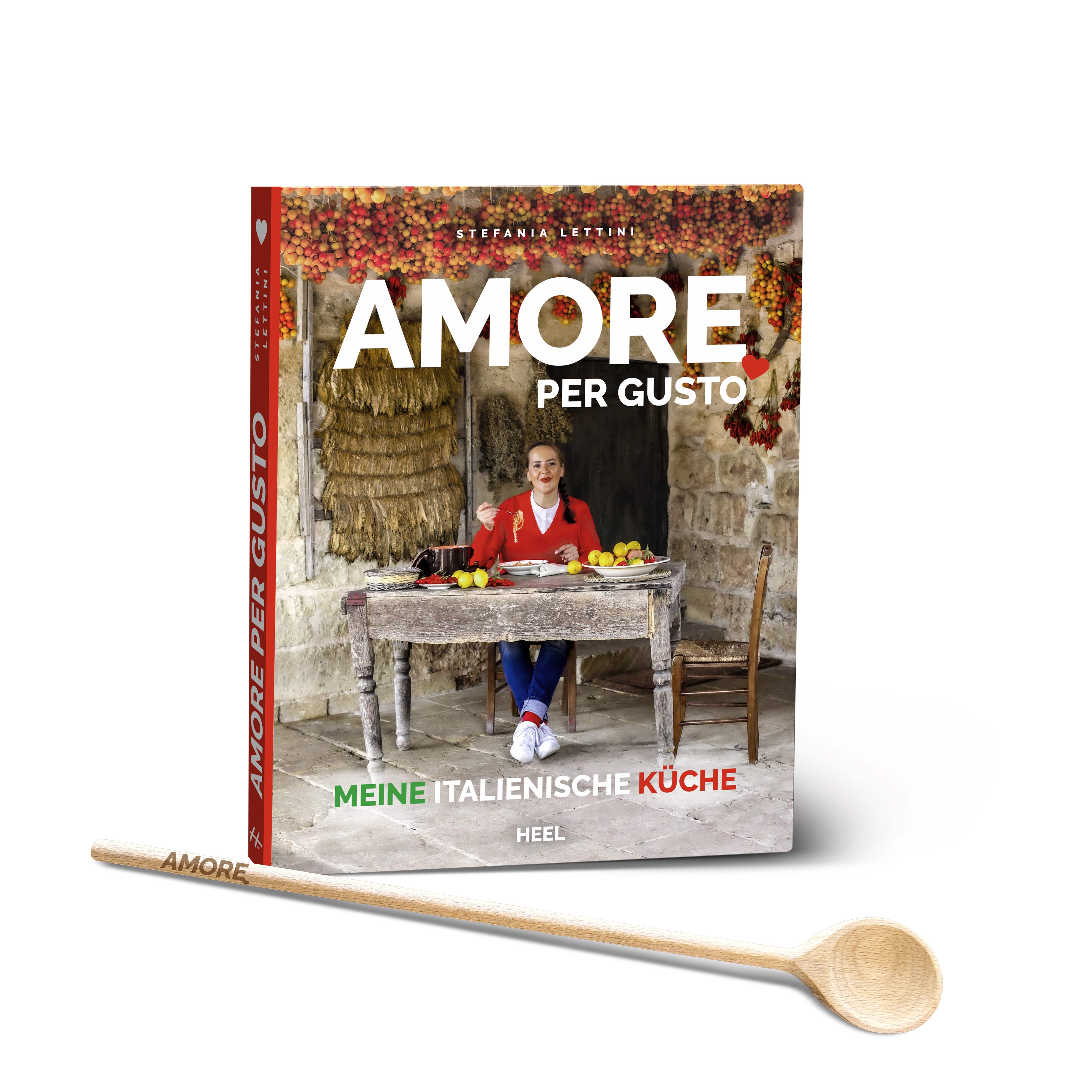 Bundle "Buch & AMORE Kochlöffel"  - Amore per Gusto