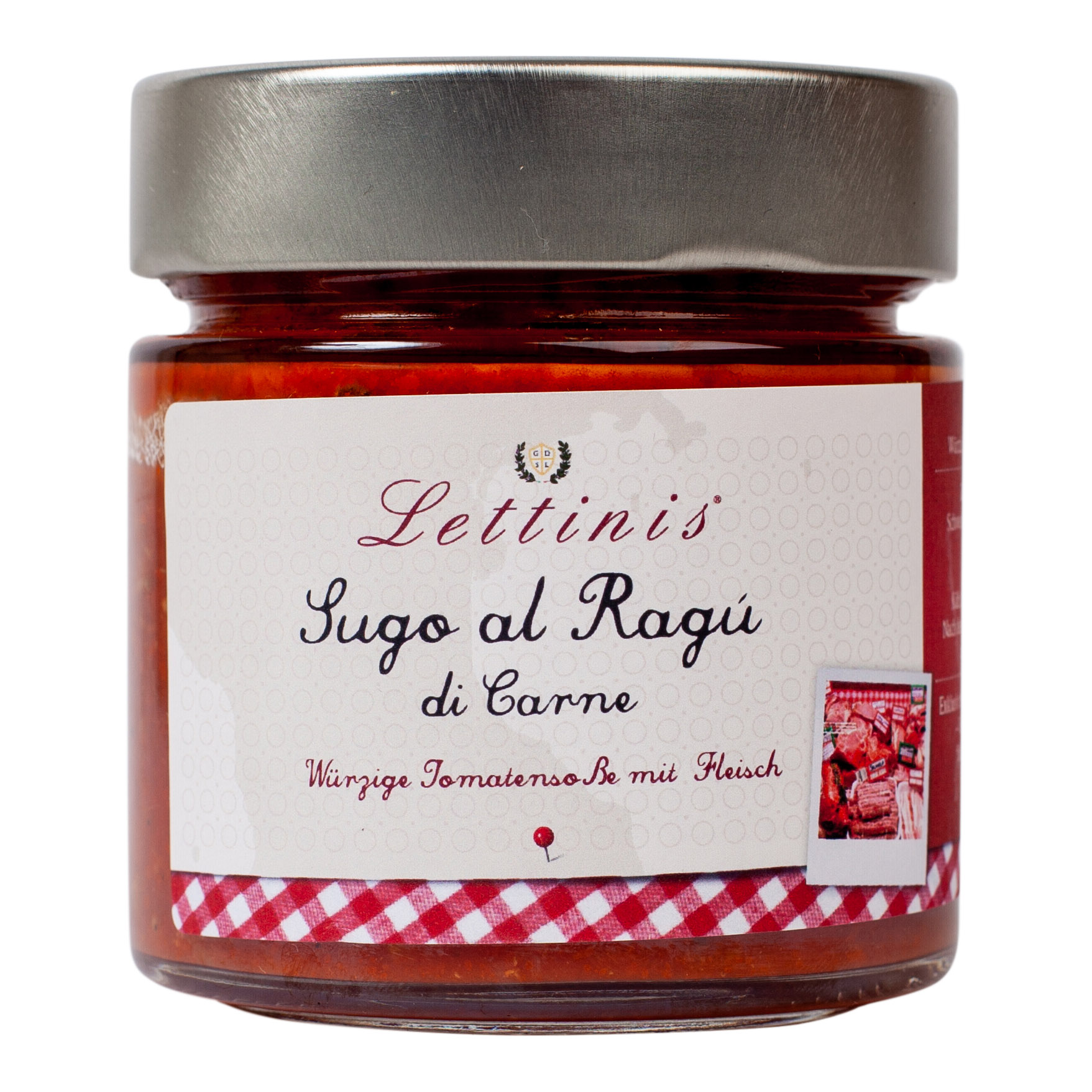 Lettinis Sugo al Ragú di Carne - Würzige Tomatensoße mit Fleisch