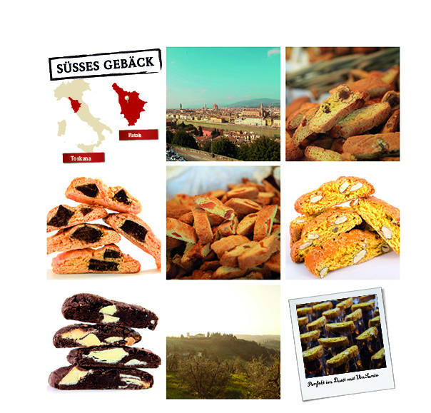 Lettinis Cantuccini mit Schokolade - con Cioccolato