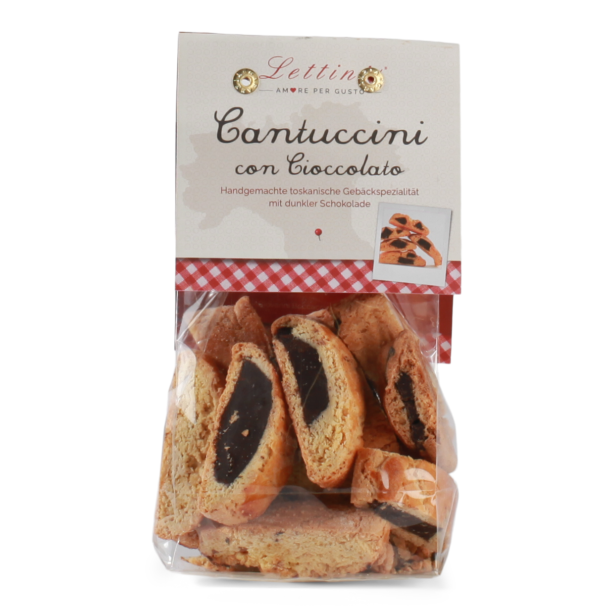 Lettinis Cantuccini mit Schokolade - con Cioccolato