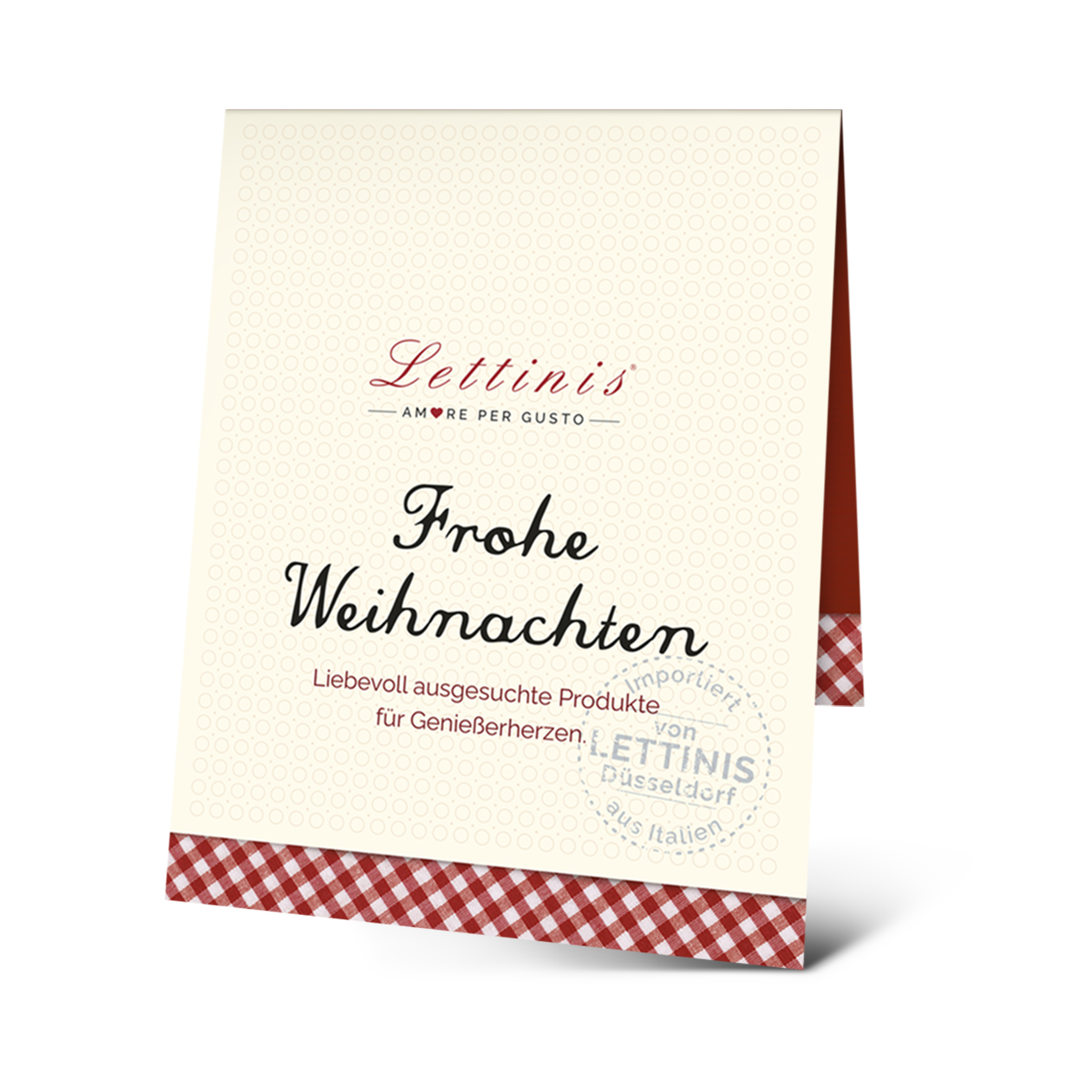 Geschenkanhänger für genähte Tüten "Frohe Weihnachten"