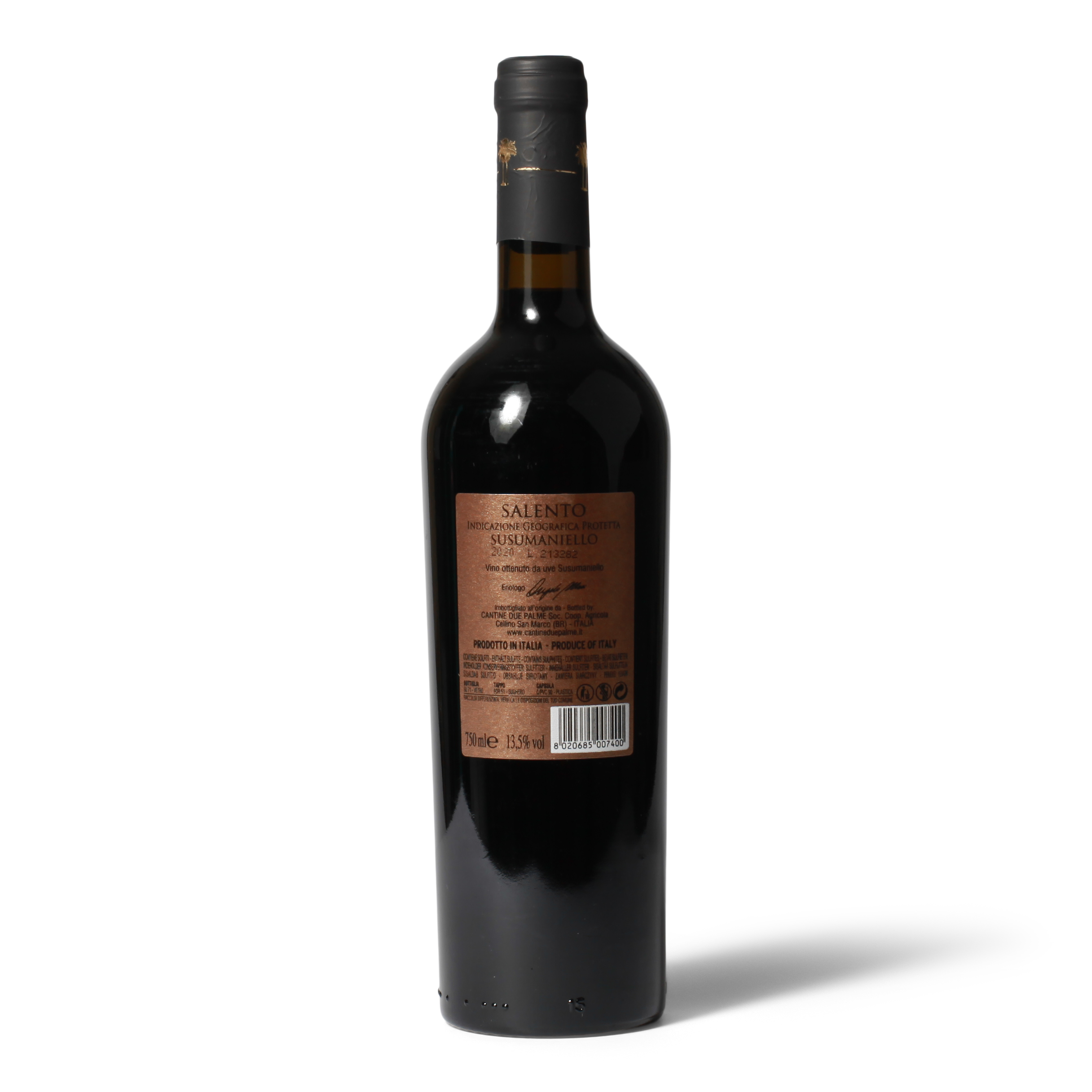 Cantina Due Palme - Susumaniello Serre - Salento IGT