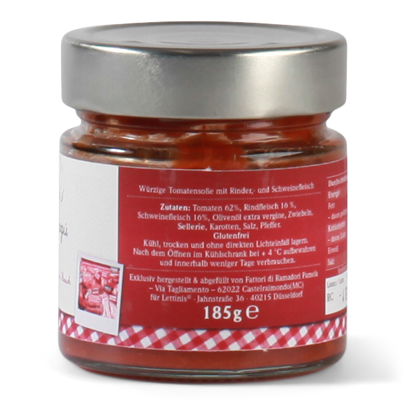 Lettinis Sugo al Ragú di Carne - Würzige Tomatensoße mit Fleisch