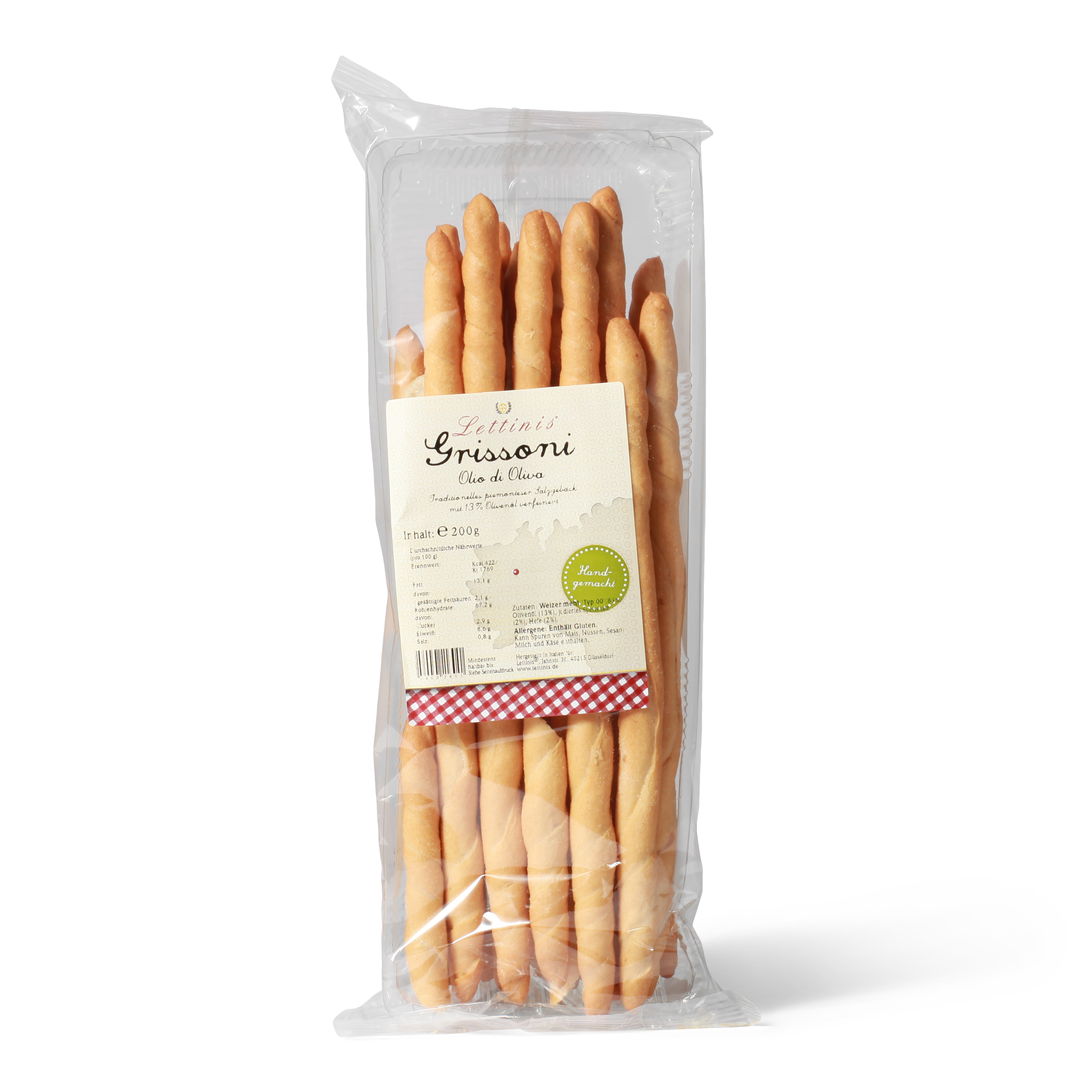 Lettinis Grissoni Olio d'Oliva